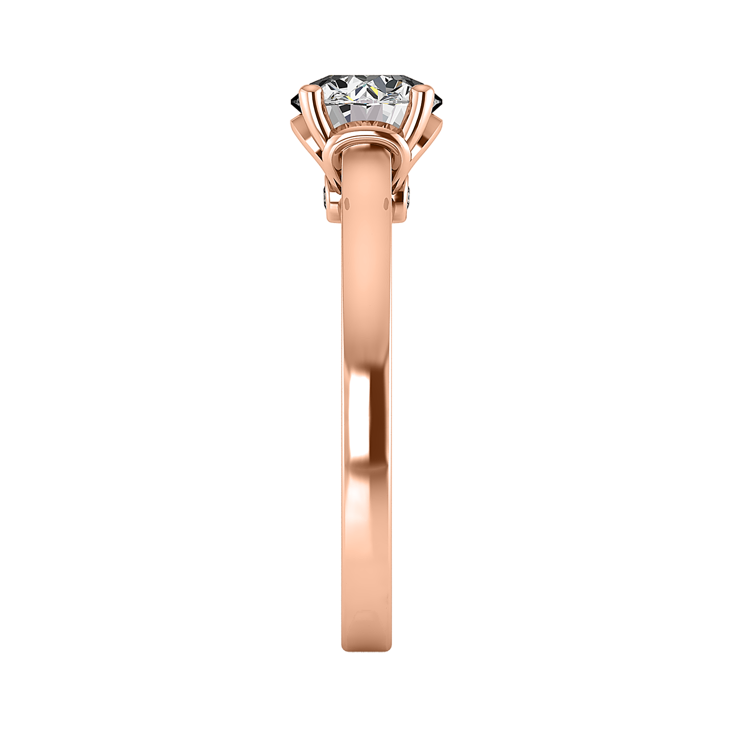 Reese Solitaire engagement ring